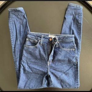Madewell 27 Curvy High Rise Skinny Jeans